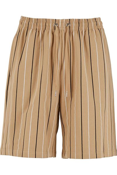 Urban Classics Printed Pinstripe Shorts