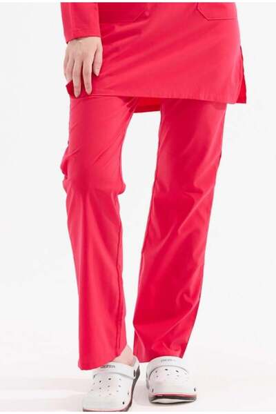 Çatı Medikal UltraLycra Modest - قميص ليكرا دكتور ممرضة حجاب ذو قاع واحد، زهر...