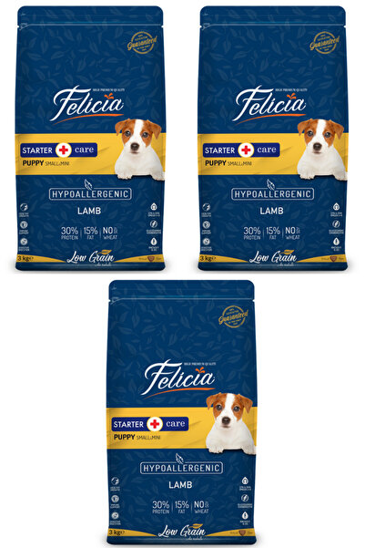 Felicia HypoAllergenic Kuzulu Küçük/Orta Irk Düşük Tahıllı Yavru Köpek Maması...