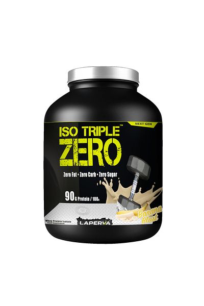 Laperva Iso Triple Zero Next Generation Whey Protein, Banana, 4 LB