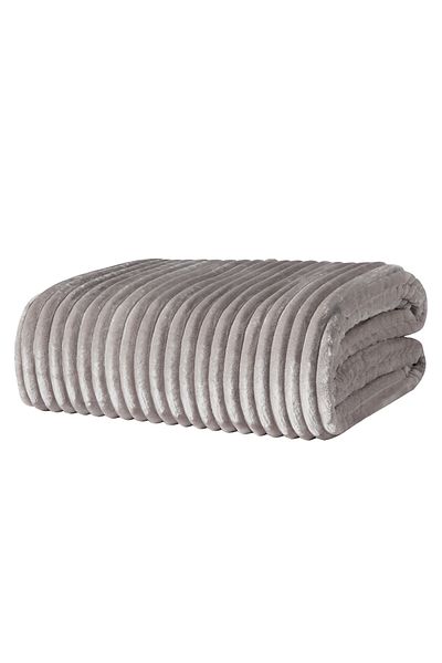 Puffy Wellsoft Single Sova Blanket - Mink