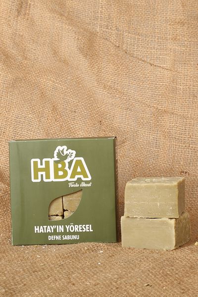 yöresel Organic Hba Hatay 1kg - Pure Laurel Soap, Non-Protective Solid Soap, 6 Bath Soaps