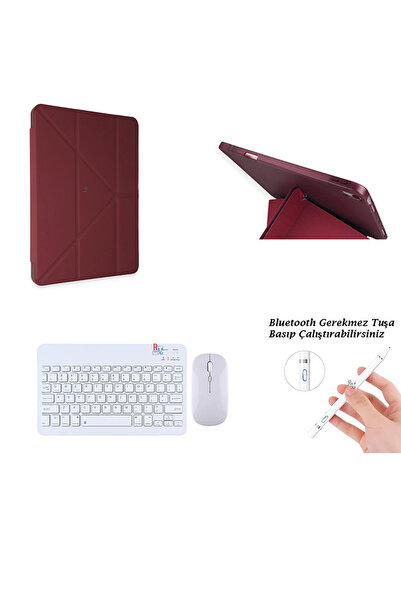 redmud teknoloji Samsung Galaxy Tab A9 Plus X210 Uyumlu Standlı Kılıf Dokunma...