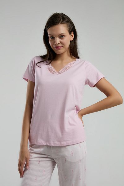 Arnetta Women's Pink Capri Suit