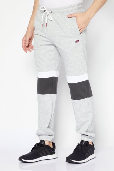 Nordland Men Sportswear Fit Training Sweatpants, Light Grey