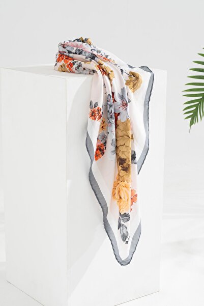 JAWEL Digital Printed Hijab Rose Pattern Women's Scarf