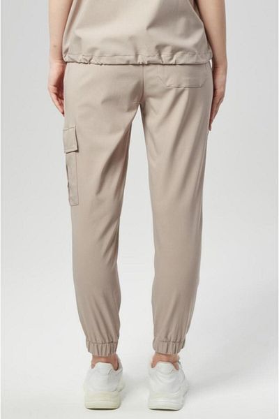 Çatı Medikal Extreme Cool Women Premium Scrubs de asistentă medicală din Lycra bidirecțională cu pantaloni chirurgicali de tip unic