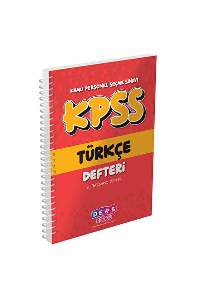 Murat Yayınları KPSS Türkçe Defteri (DK)