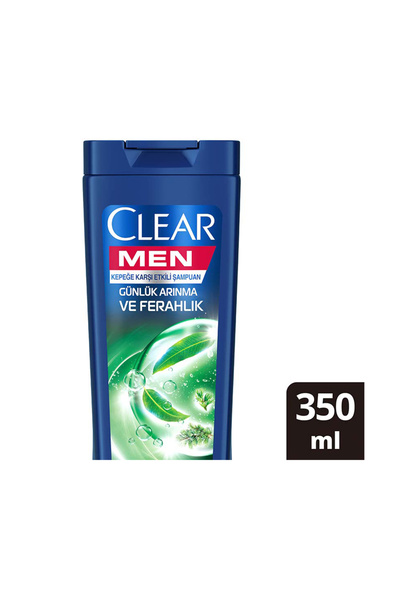 Clear شامبو للرجال للتطهير اليومي والانتعاش فعال ضد القشرة 350 مل
