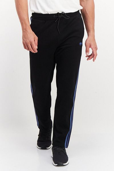 Ocean Pacific Men's Regular Fit Embroidered Logo Sweatpants, Black