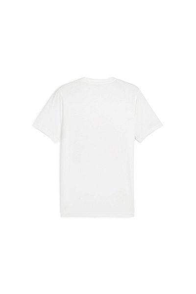 Puma Ανδρικό μπλουζάκι μπάσκετ Swished Tee 62480103   Λευκό