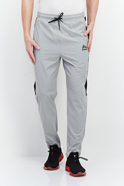 RBX Men Sportswear Fit Training Track Pants, Grey