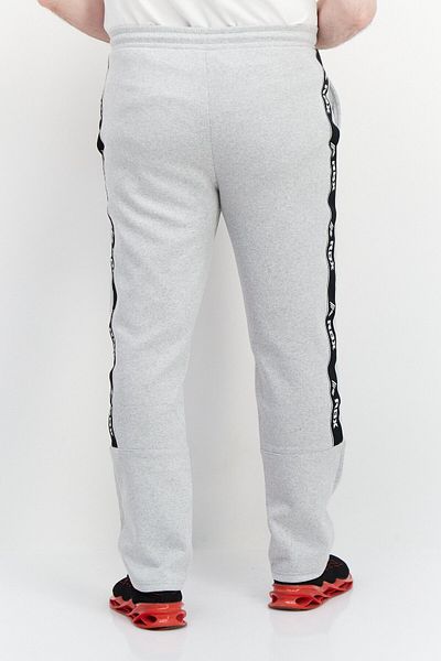 RBX Men Sportswear Fit Brand Logo Training Sweatpants, Grey