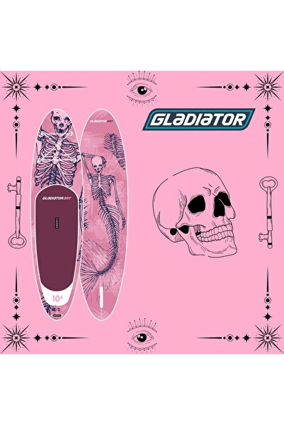 Gladiator Pro 10'6 Mermaid Şişme Sup Paddle Board(Kürek Sörfü) - Full Paket