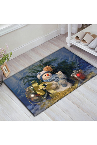 PRINTOPIA ALCADİZAYN YENİYIL YILBAŞI SEVİMLİ KARDAN ADAM DESEN MODERN DEKORAT...