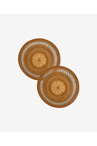 did homeware did Lethe 2'li Rattan Supla Amerikan Servis Medium