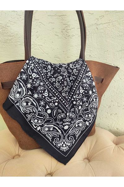 Nehir Women-Saroge-Black White-Accessories