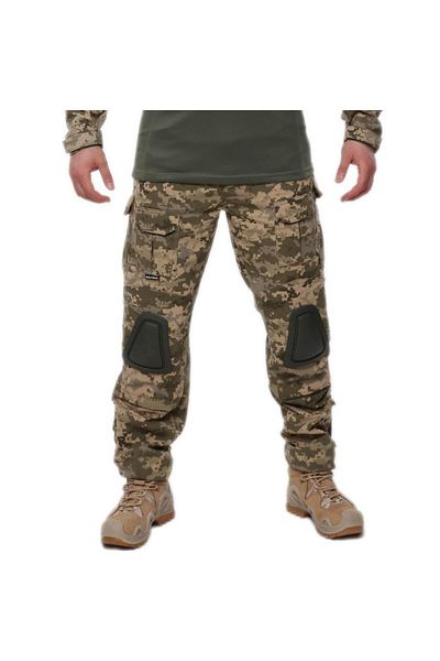SINGLE SWORD Camouflage Tactical Men's & Women's Outdoor Cargo Pants with Knee Pads