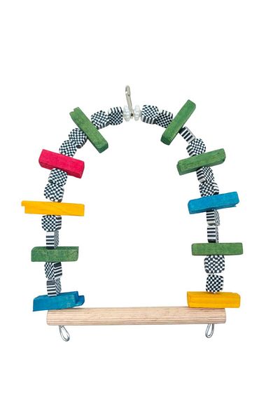 Ans Hanging Budgie - Swing and Perch Set