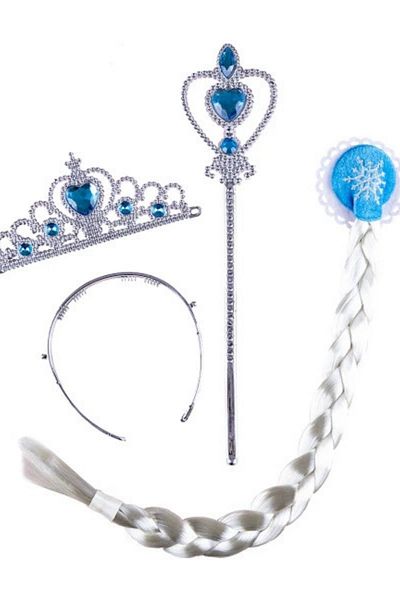 LULLY KİDS Set coroană și baghetă pentru fete cu fustă tutu