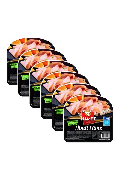 Namet Hindi Füme 60 gr x 6 Adet