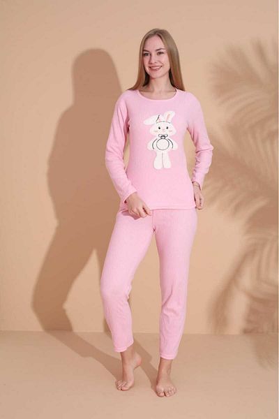 LİLA İÇ GİYİM Winter Soft Pajama Suit