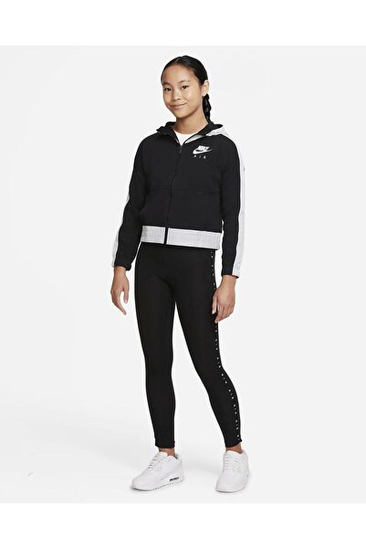 Nike Kız Çocuk Full-zip Hoodie Sweatshirt Db5588-010