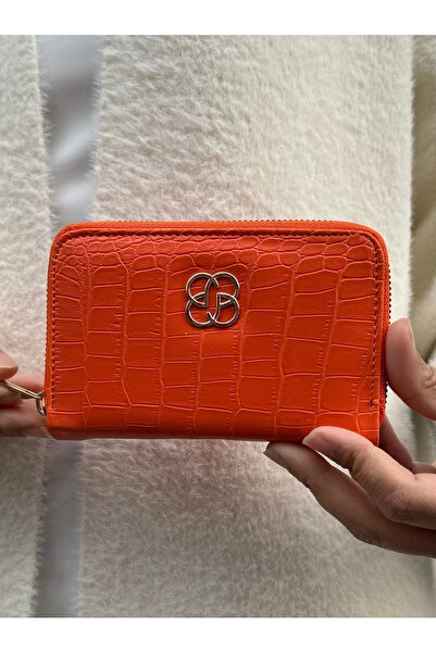 GP GUES POLO Women's Multipart Wallet with Orange Wallet