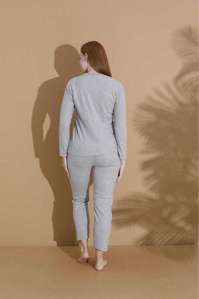 LİLA İÇ GİYİM Winter Soft Pajama Suit