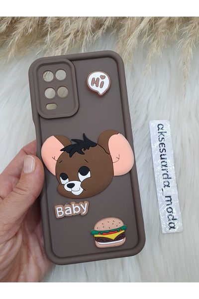 Aksesuarda Moda حافظة سيليكون متوافقة مع هاتف OPPO A54