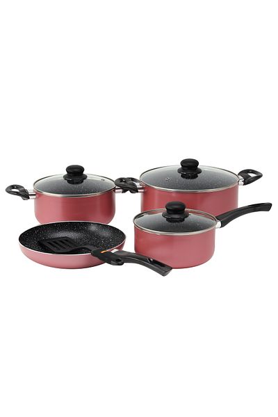 ROYALFORD 8 pcs Aluminium Cookware Set with Granite Coating, RF9437