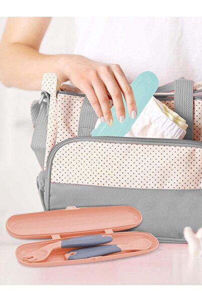 NW NessiWorld حاوية تخزين ملعقة شوكة من نيسي وورلد 704 وردة مجففة