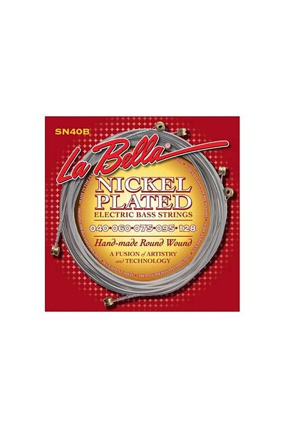LA BELLA ACCESSORİES Guitar Accessory - Bass String Labella, 5 Strings, LB-SN40-B 0.40