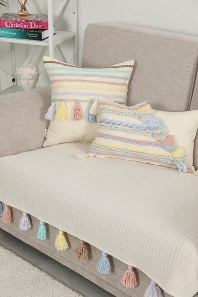 Aisha's Design 90X155 cm Tufted Seat Cover - Ko-21Ik
