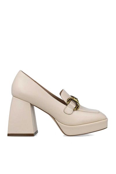 MENBUR WOMEN SHOES WHITE LOAFERS - SLIPPERS