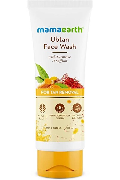 Mamaearth Ubtan Face wash For tan removal (100ml)