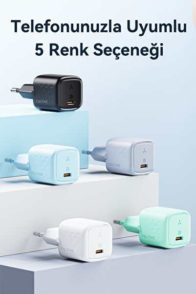 VOLTME V2004 Revo Beyaz 20w Usb-c Şarj Aleti