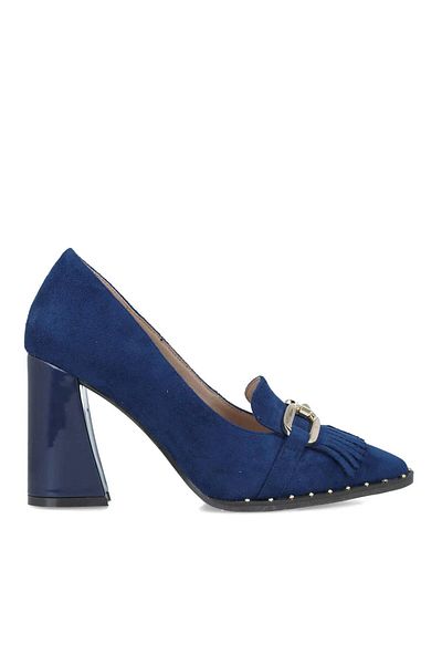 MENBUR WOMEN SHOES NAVY POINTED TOE, HIGH HEEL, WITHOUT PLATFORM