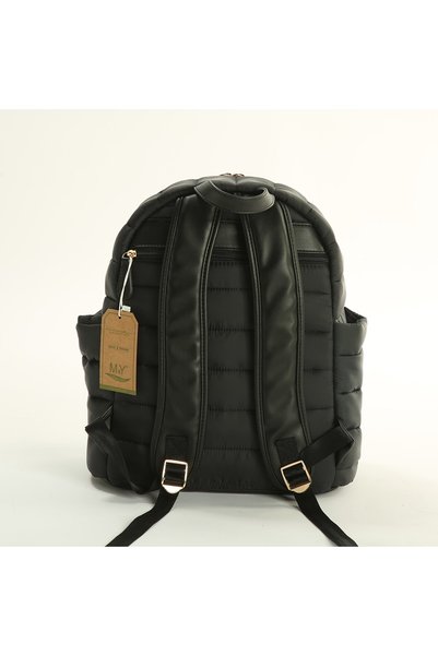NW NessiWorld Nessiworld M&Y Puff Mother Baby Care Backpack 7335 Black