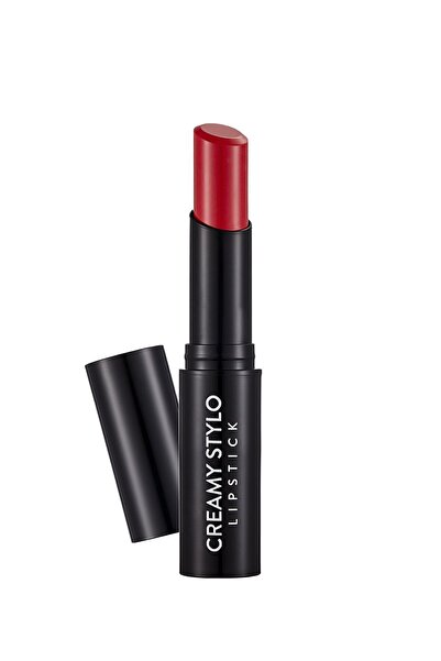 Flormar Yarı Parlak Stick Ruj- Creamy Stylo Lipstick -008 Red-8682536013680