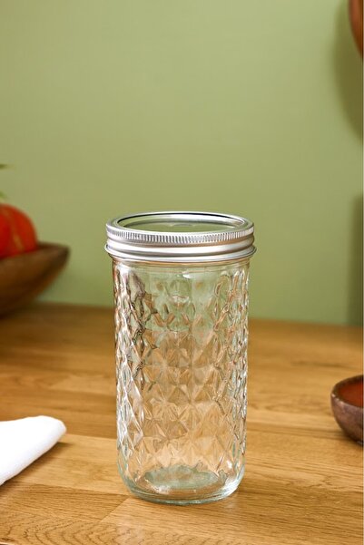 Karaca x Refika Boyunsuz Kavanoz Baklava Desen 650 Ml