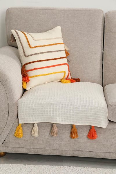 Aisha's Design 90X75 cm Tufted Sofa Cover - Ko-21T