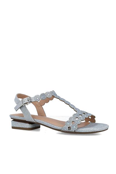 MENBUR WOMEN SHOES SILVER JEWEL SANDAL