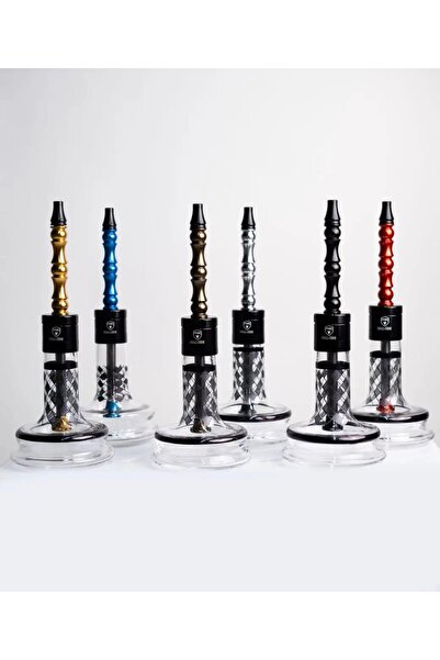 MAC SHISHA Small Gi̇rne Çantali Orta Boy Nargi̇le Takımı