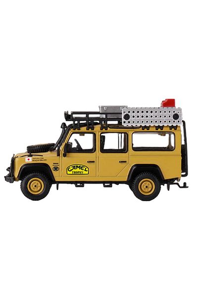 NW NessiWorld Nessiworld Mini Gt 1/64 Land Rover Defender 110 1989 Camel Trophy Amazon Team Japan