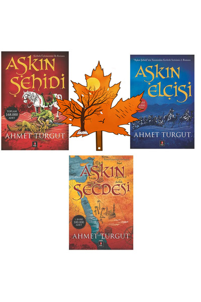 Kapı Yayınları Ahmet Turgut - Aşkın Şehidi - Aşkın Elçisi - Aşkın Secdesi - t...