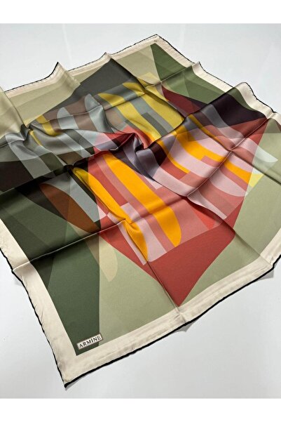 Armine Eșarfă din mătase din seră Nostalji 8901-35nt (TIVIL)