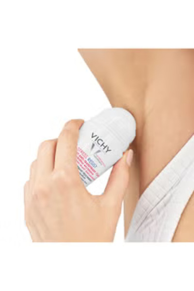 Vichy 72 Hours Stress Resist Excessive Perspiration Deodorant White/Red 50ml 4 PACK