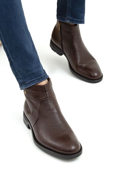 Tamer Tanca Men's Genuine Leather Casual Boots 183 22103 Erk Bot Sk21/22