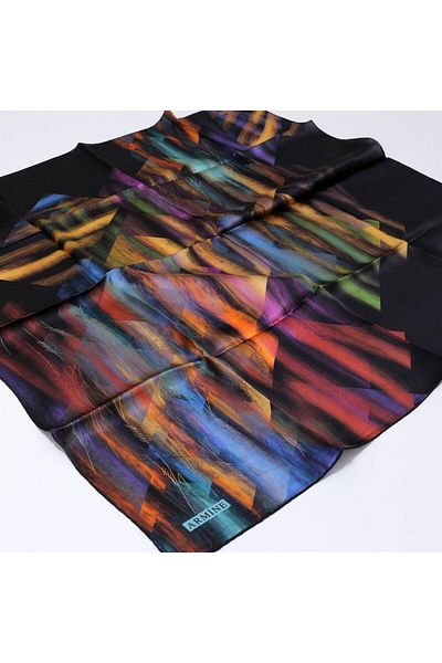 Armine Nostalgia Series Twill Μεταξωτό Κασκόλ 8339-01nt